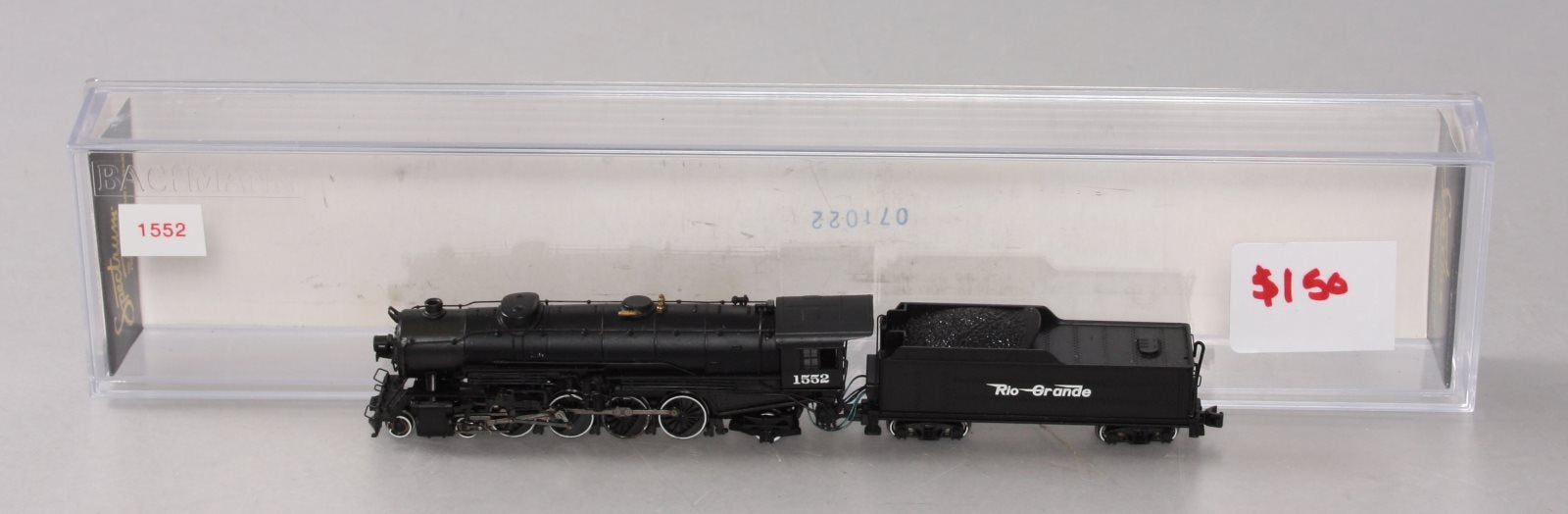 Bachmann 82514 N Scale D&RGW USRA Heavy 4-8-2 Steam Locomotive #1552 w/DCC LN/Box