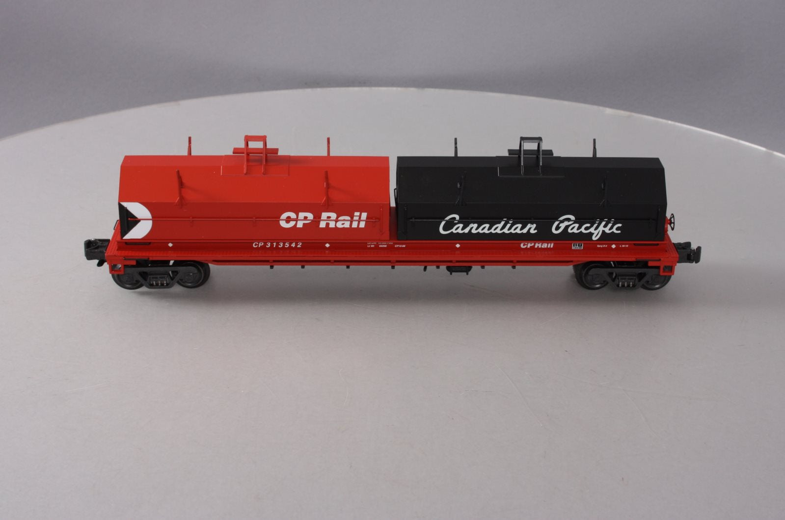 K-Line K676-1211 O Gauge CP Rail Covered Coil Car #313542 LN/Box