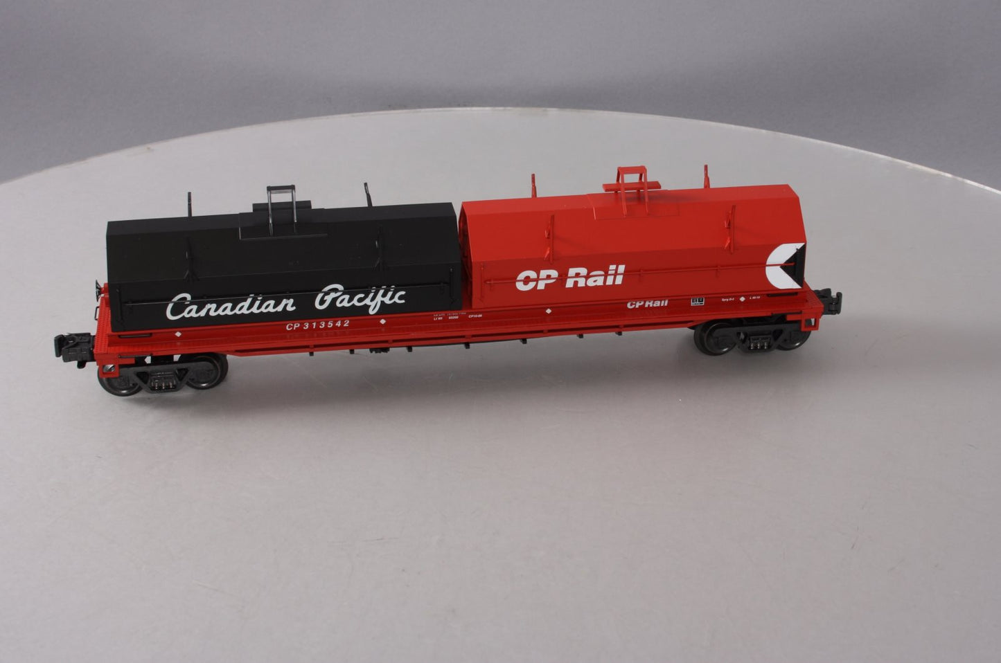K-Line K676-1211 O Gauge CP Rail Covered Coil Car #313542 LN/Box