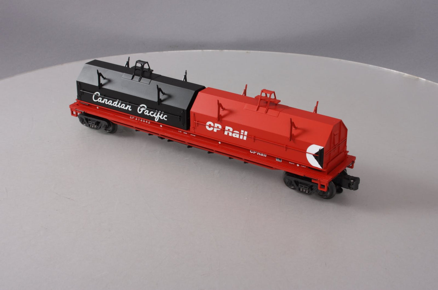 K-Line K676-1211 O Gauge CP Rail Covered Coil Car #313542 LN/Box