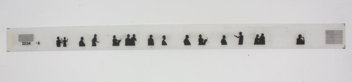 Lionel 2534-8 Left Hand Silver Bluff Window Strip