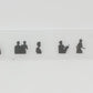 Lionel 2534-8 Left Hand Silver Bluff Window Strip