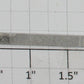 Lionel 2532-50 Silver Range Nameplate with Mounting Holes