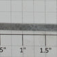 Lionel 2534-14 Silver Bluff Nameplate with Holes
