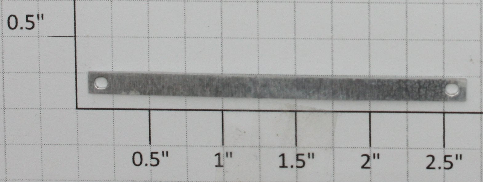 Lionel 2534-14 Silver Bluff Nameplate with Holes