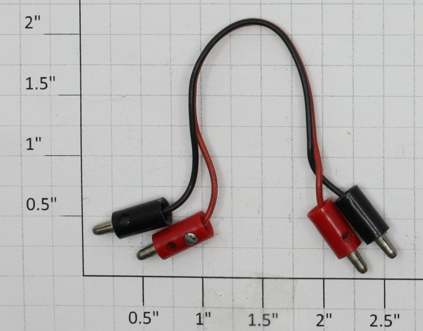 LGB 30046 G Scale 5" 2-Conductor Trolley Car Jumper Connection Cable Wire