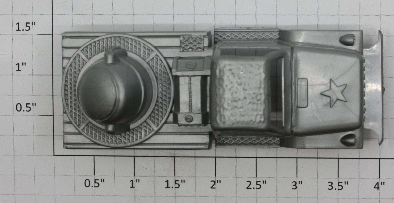 Marx MX- MVST Gray Marx Military Vehicle Searchlight Truck
