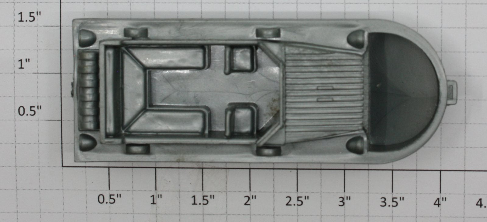 Marx MX- MVADB Gray Plastic Marx Military Vehicle DUKW Truck