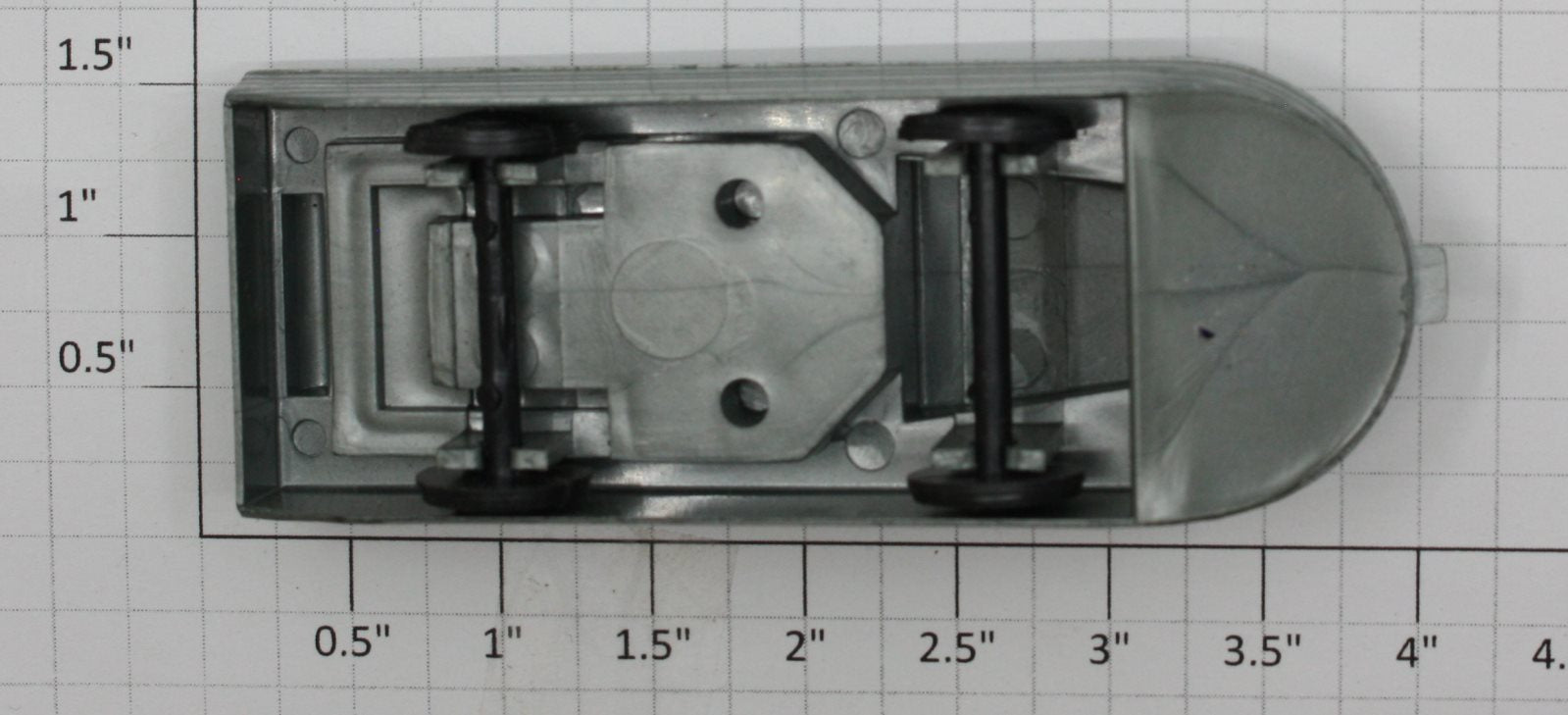 Marx MX- MVADB Gray Plastic Marx Military Vehicle DUKW Truck