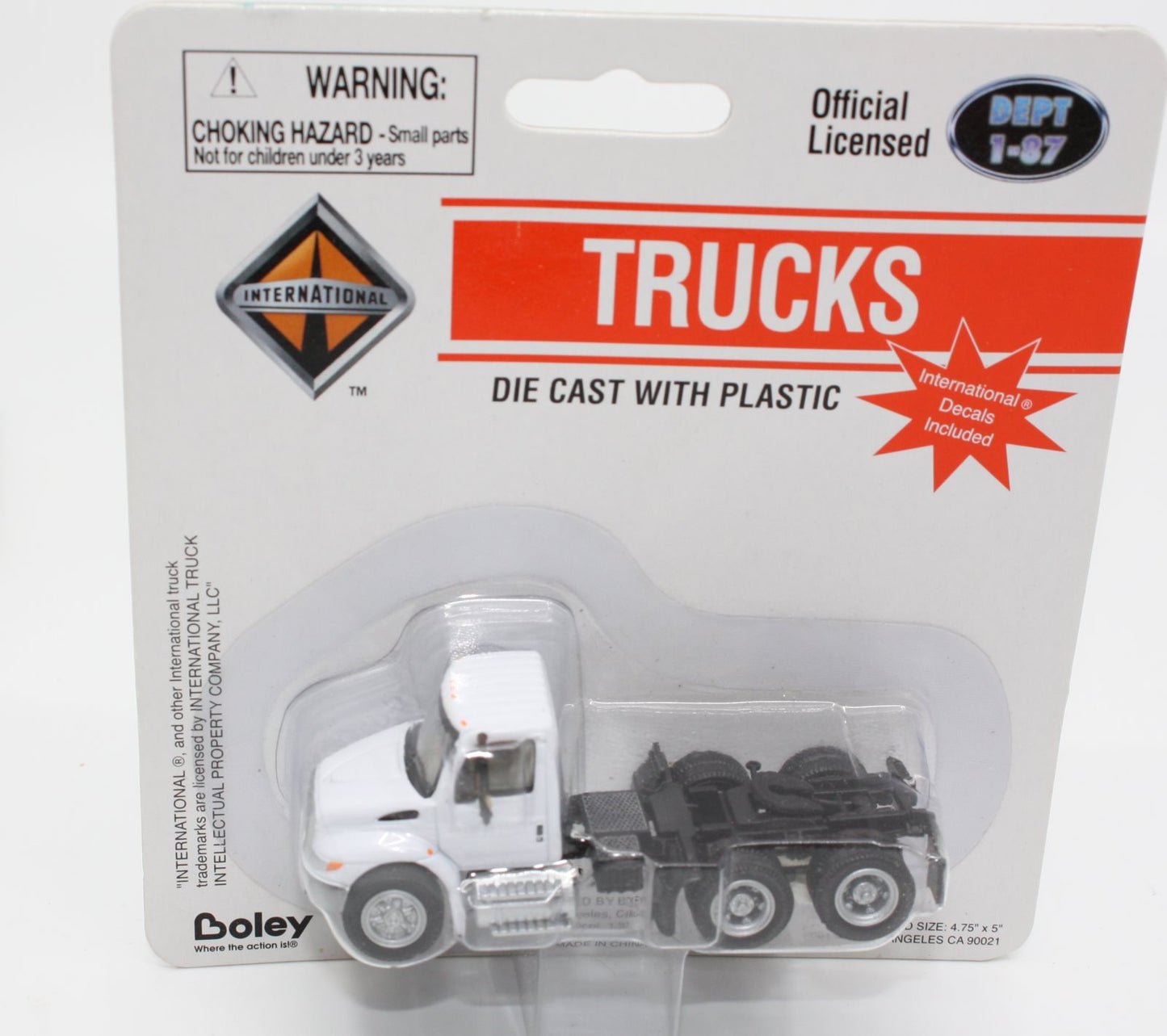 Boley 4101-7 HO Dept 1-87 White Tractor International
