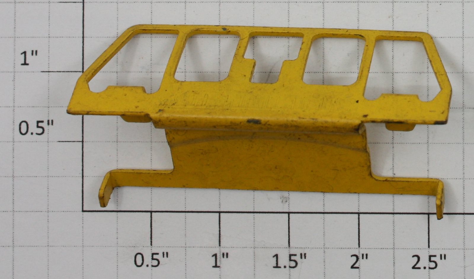 Lionel 600-25 Yellow end Rail