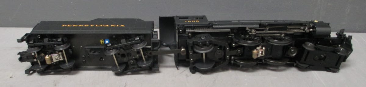 MTH 20-3038-1 O Pennsylvania 4-4-2 Atlantic Steam Locomotive & Tender #1600 w/PS LN/Box