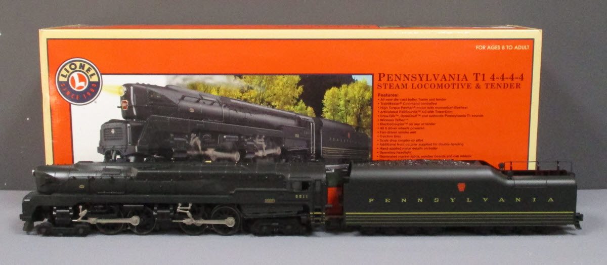 Lionel 6-28063 O Pennsylvania T-1 4-4-4-4 Duplex Steam Locomotive & Tender #5511 LN/Box