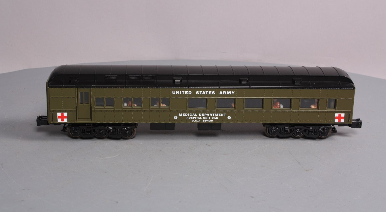 Lionel 6-21227 O Gauge US Army Hospital Passenger Car #889430 NIB