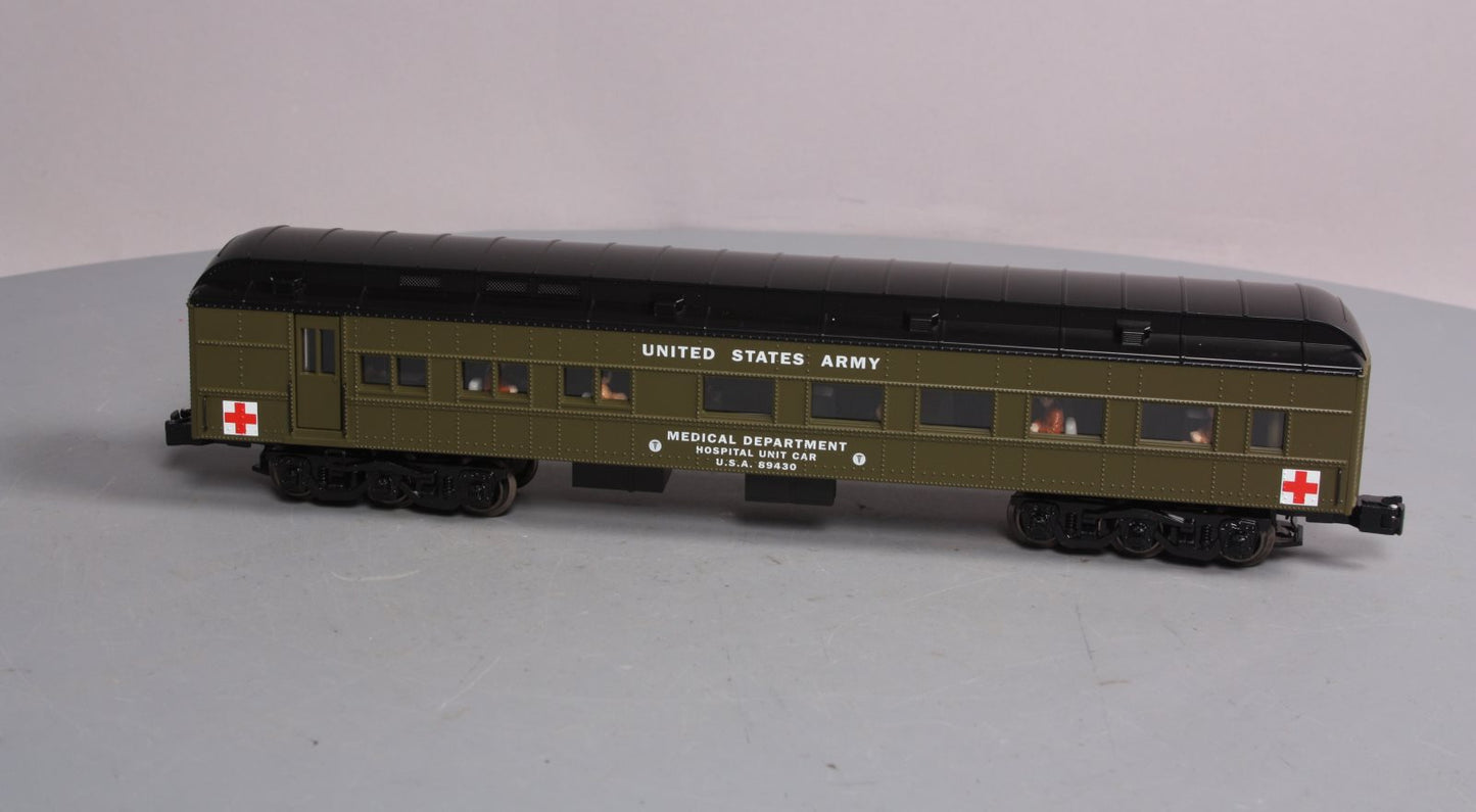 Lionel 6-21227 O Gauge US Army Hospital Passenger Car #889430 NIB