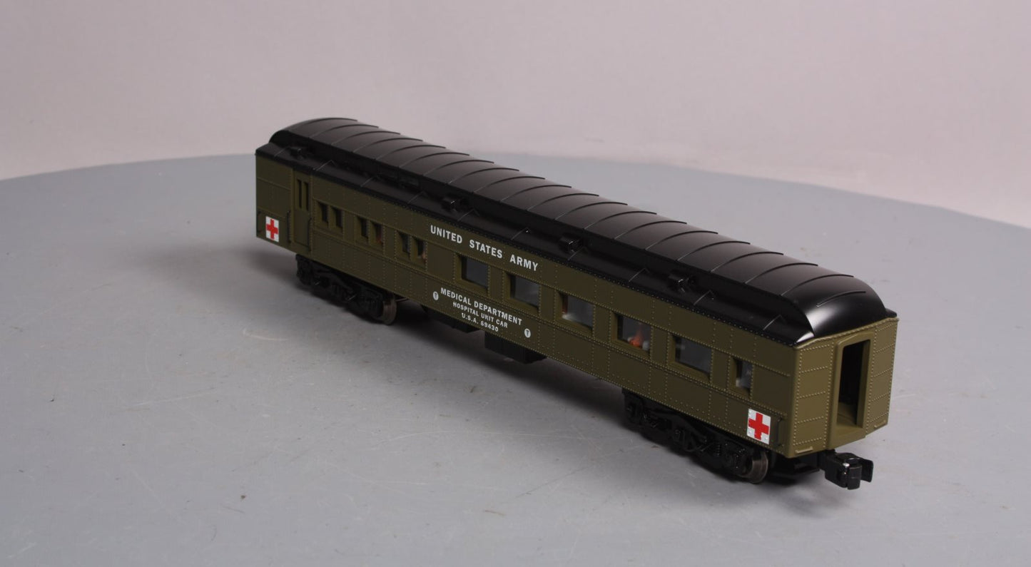 Lionel 6-21227 O Gauge US Army Hospital Passenger Car #889430 NIB