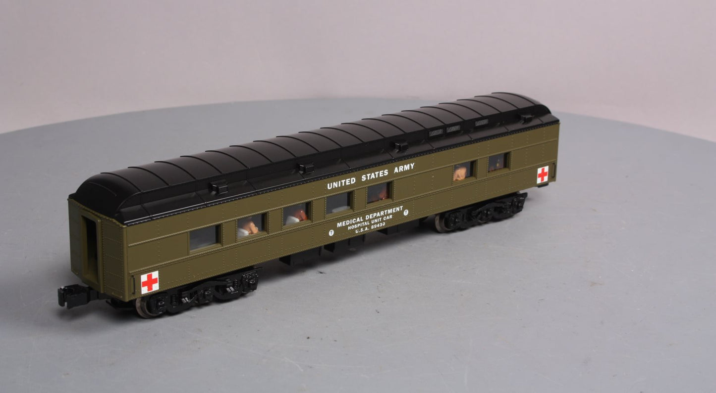 Lionel 6-21227 O Gauge US Army Hospital Passenger Car #889430 NIB