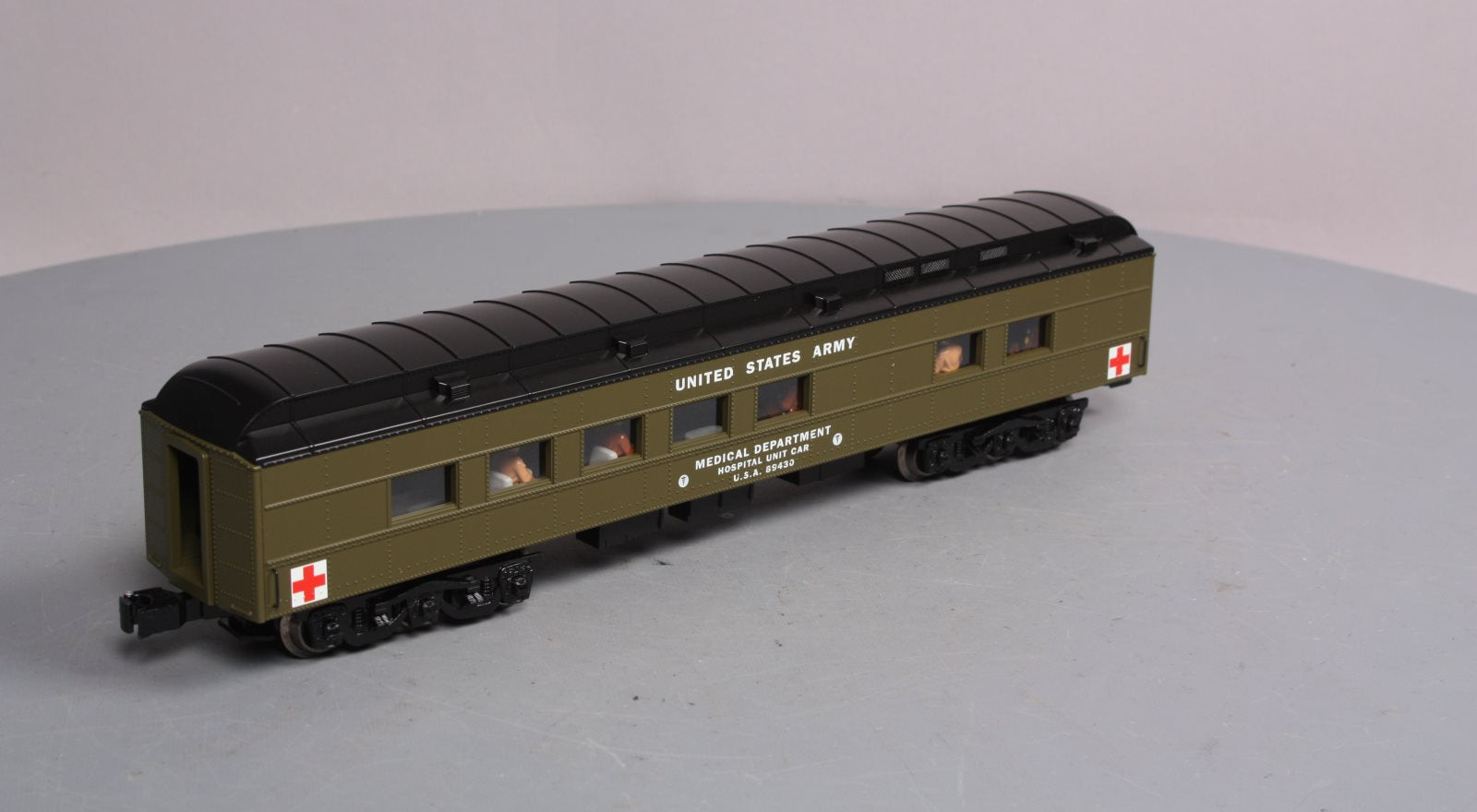 Lionel 6-21227 O Gauge US Army Hospital Passenger Car #889430 NIB