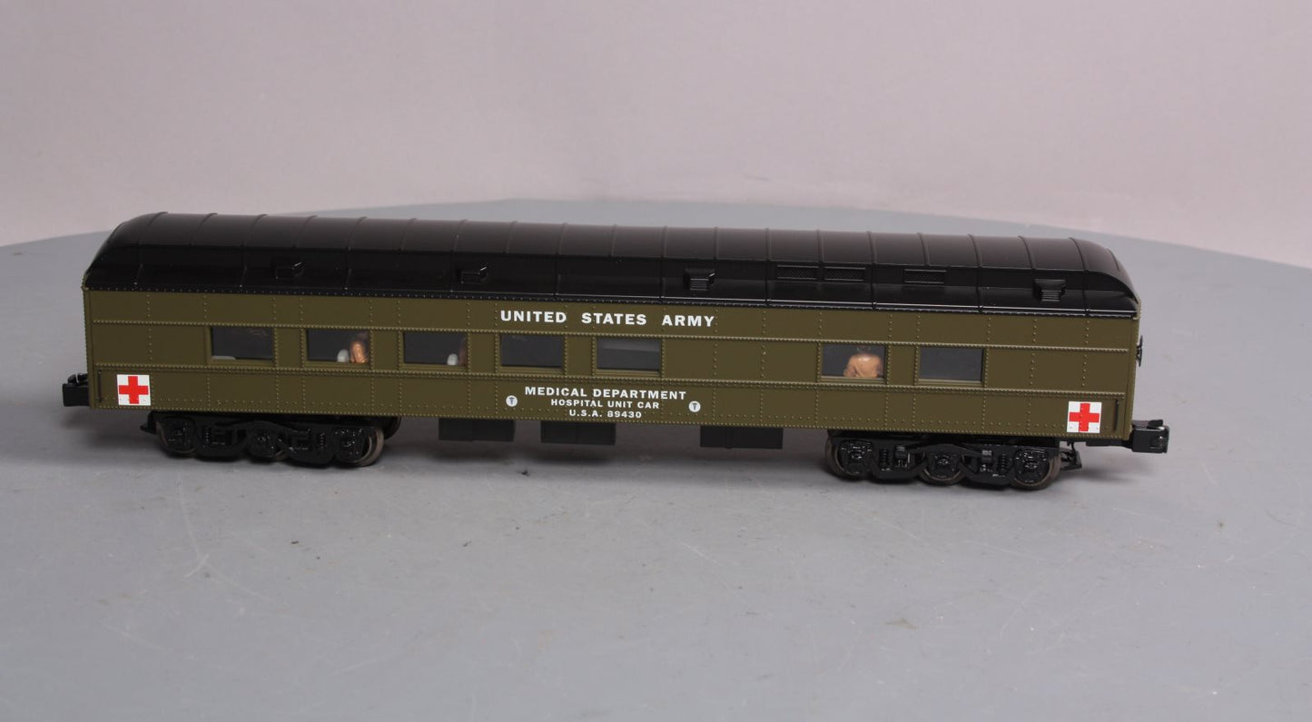 Lionel 6-21227 O Gauge US Army Hospital Passenger Car #889430 NIB