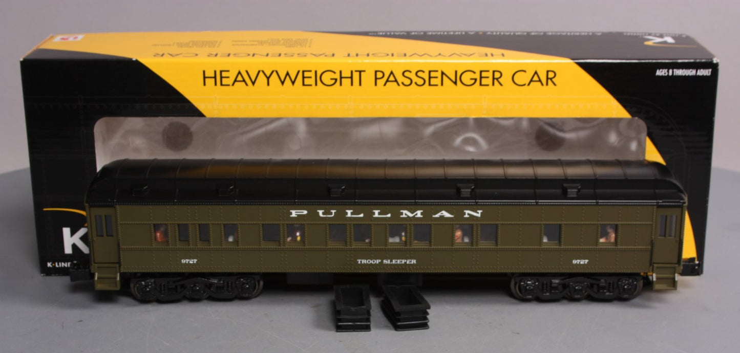 Lionel 6-21226 O Gauge US Army "Troop Sleeper" Pullman Passenger Car #9972 NIB