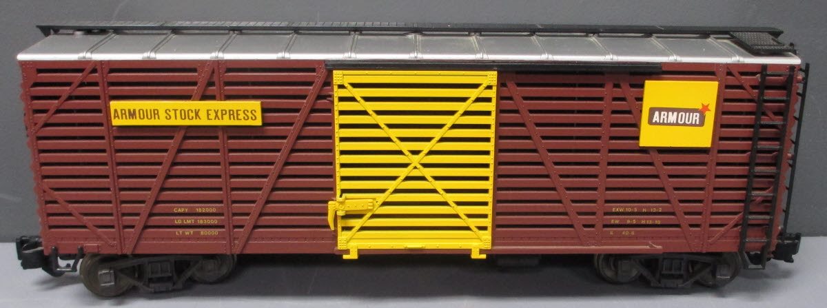 Aristo-Craft 46101 Armour Express Stock Car - Metal Wheels LN/Box