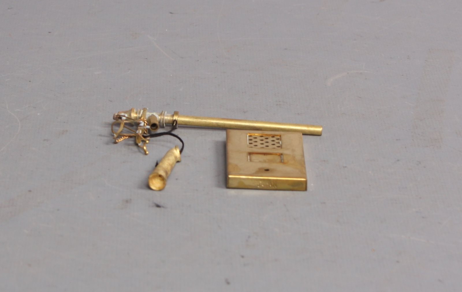 Lambert HO BRASS Water Column - Unpainted