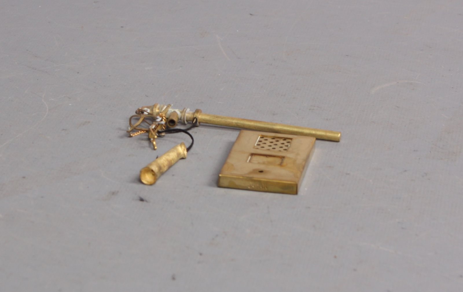 Lambert HO Scale Brass Water Column - Unpainted