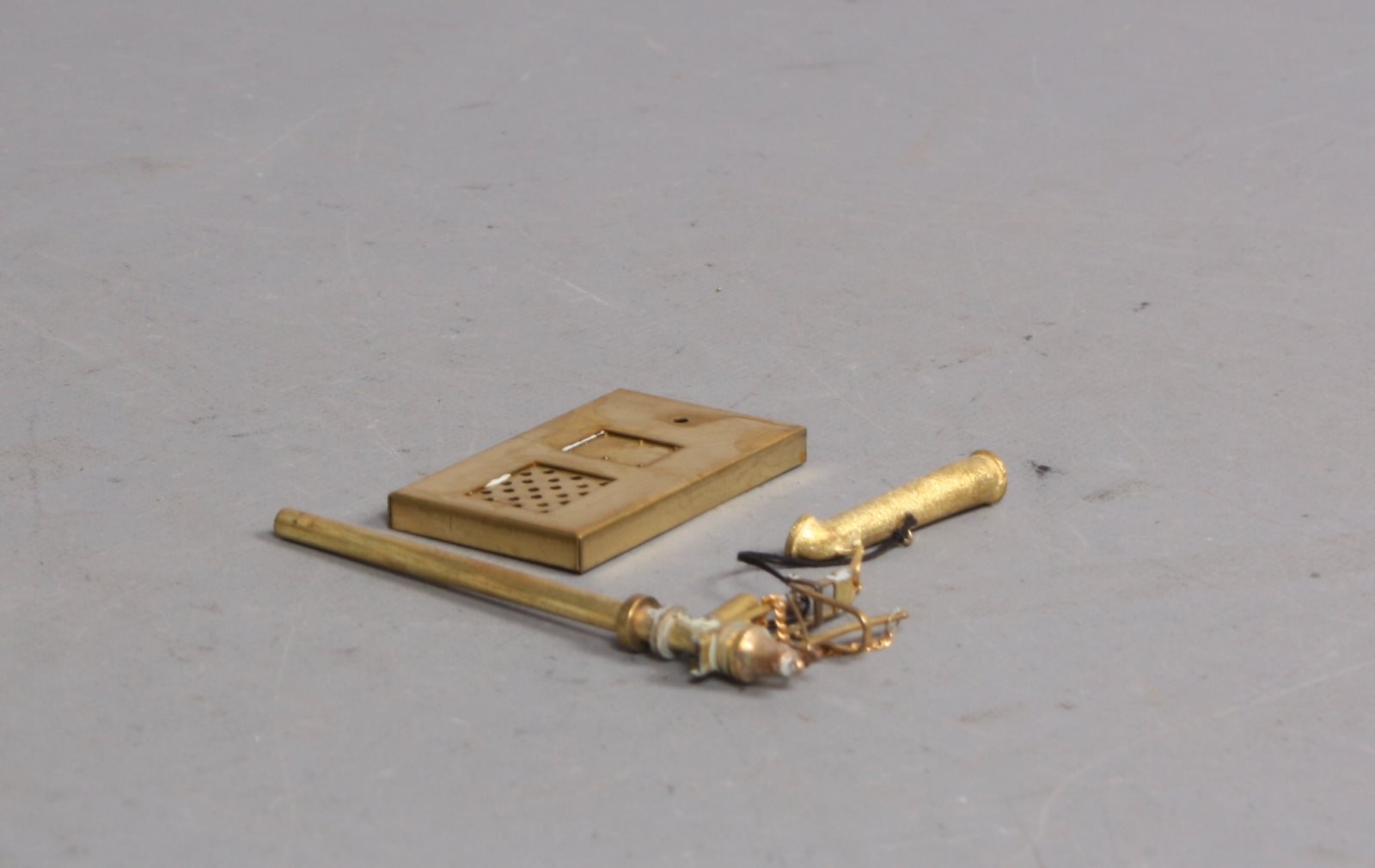 Lambert HO BRASS Water Column - Unpainted