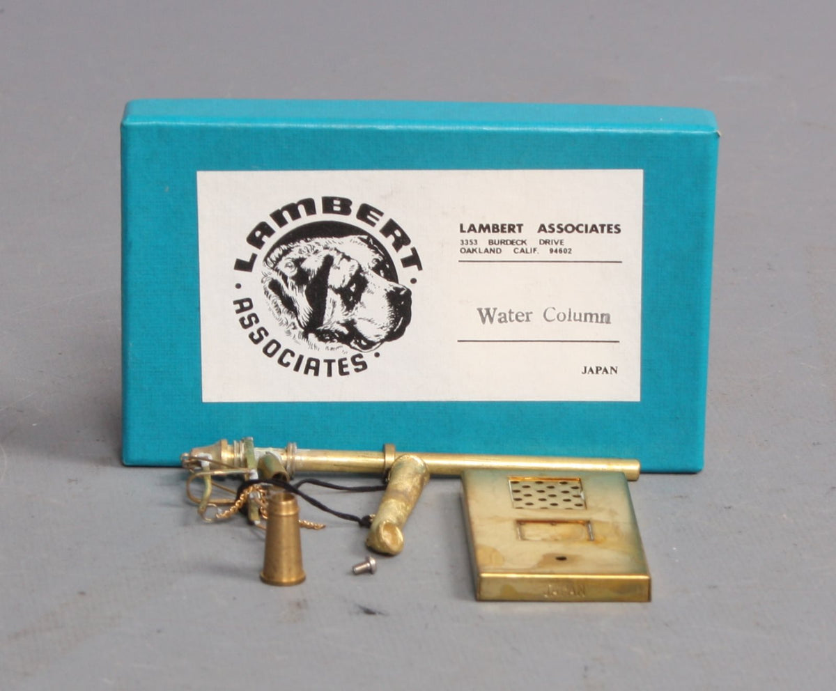 Lambert HO Scale Brass Water Column - Unpainted