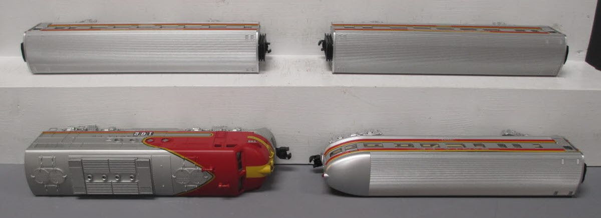Lionel 6-30178 Santa Fe Super Chief O Gauge Diesel Passenger Train Set