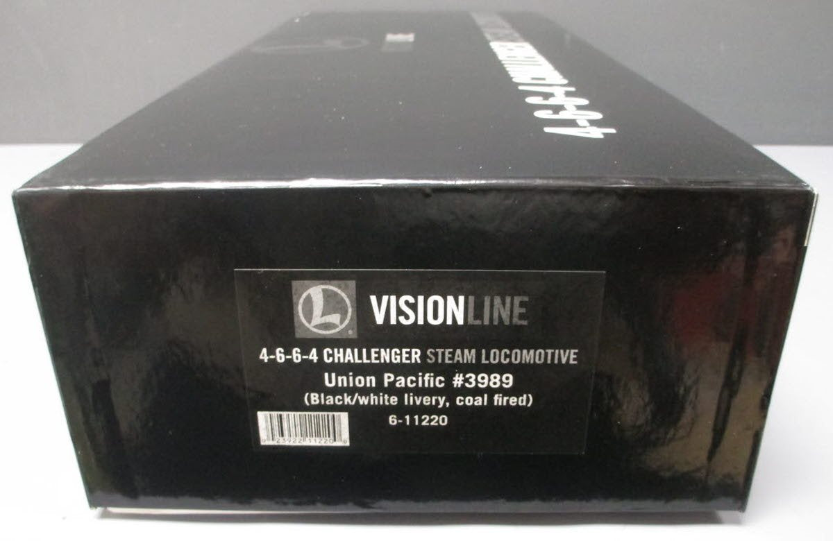 Lionel 6-11220 O VISIONLINE UP 4-6-6-4 Coal Fired Challenger Steam Engine #3989
