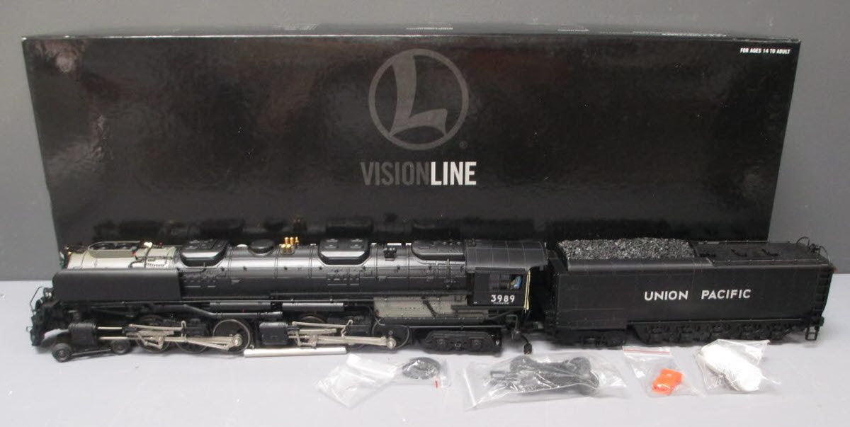 Lionel 6-11220 O VISIONLINE UP 4-6-6-4 Coal Fired Challenger Steam Engine #3989