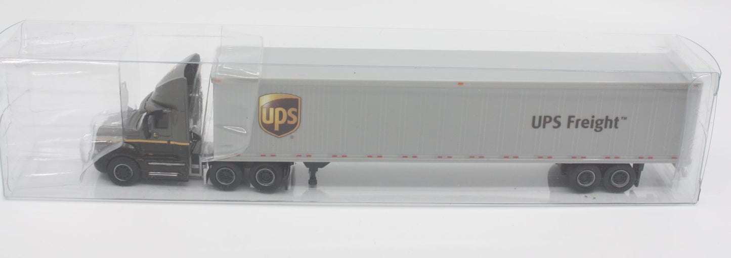 Trucks N' Stuff SP165 HO Scale UPS International Daycab Freight W/53' Dryvan