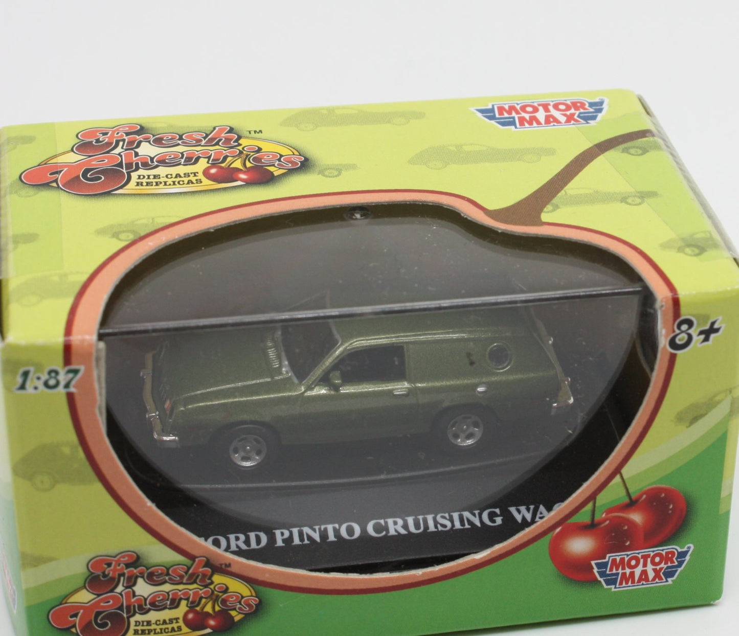 Motor Max 73950FC 1:87 Fresh Cherries Green 1977 Ford Pinto Cruising Wagon