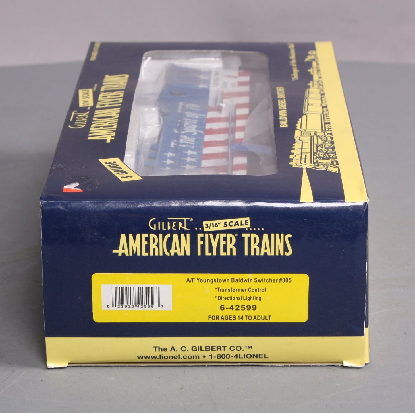 AF 6-42599 S Youngstown Steel Baldwin Switcher Diesel Locomotive #805