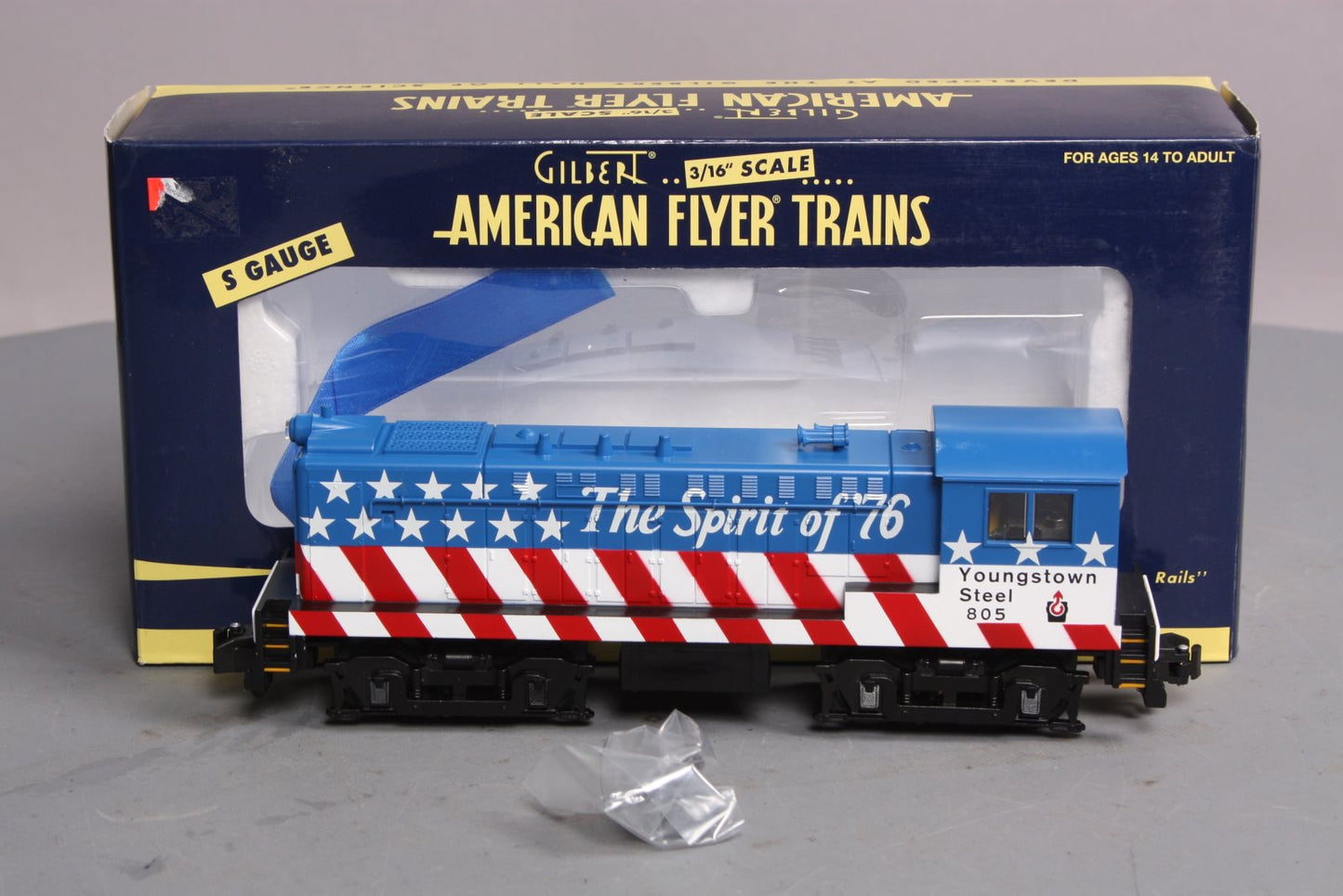 AF 6-42599 S Youngstown Steel Baldwin Switcher Diesel Locomotive #805