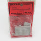 Details West 904 HO Scale 4-Door Electrical Relay Cabinet White Metal