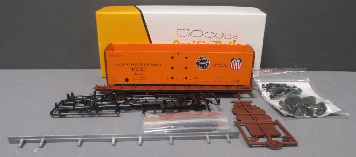 Pacific Rail 2303.2 S Scale Pacific Fruit Express Reefer Car # 46724 Kit