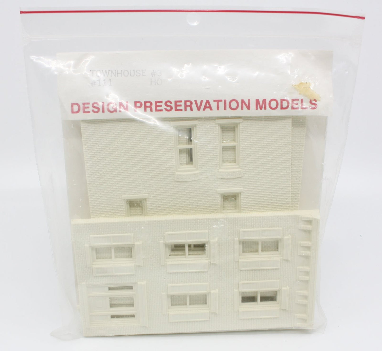 DPM 11100 HO Scale Townhouse #3 Structures Plastic Building Kit