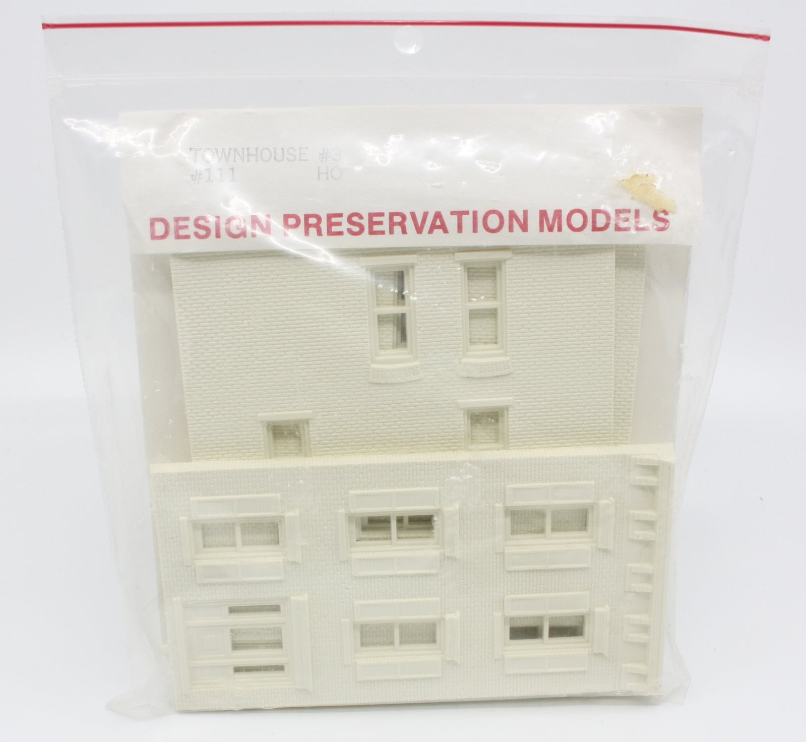 DPM 11100 HO Scale Townhouse #3 Structures Plastic Building Kit