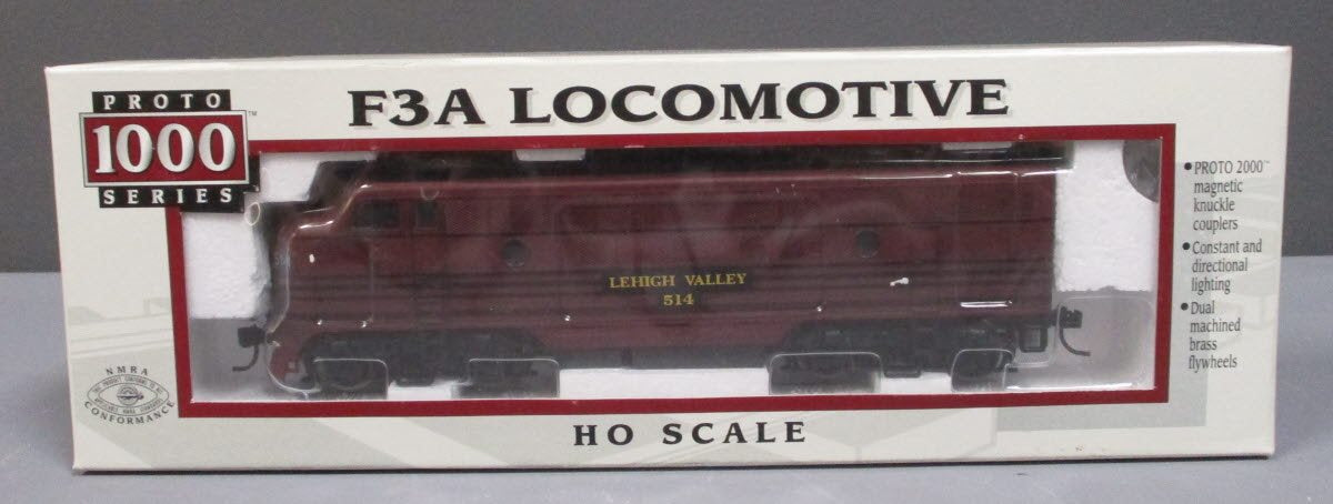 Proto 1000 8171 HO Scale Lehigh Valley EMD F3A Diesel Locomotive #514 LN/Box