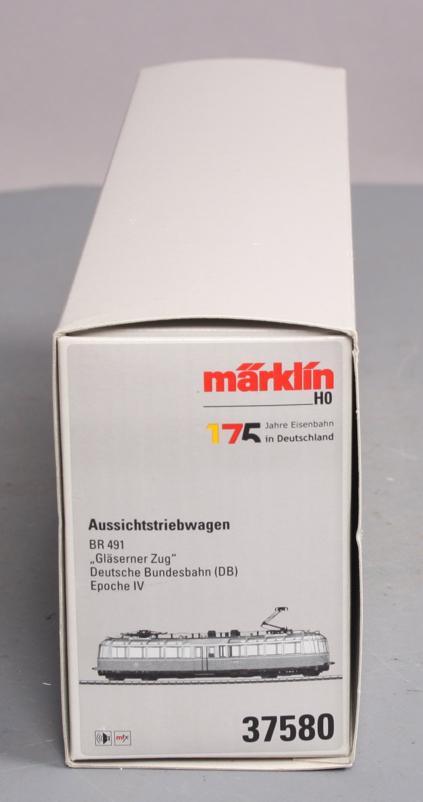 Marklin 37580 Powered Observation Rail Car