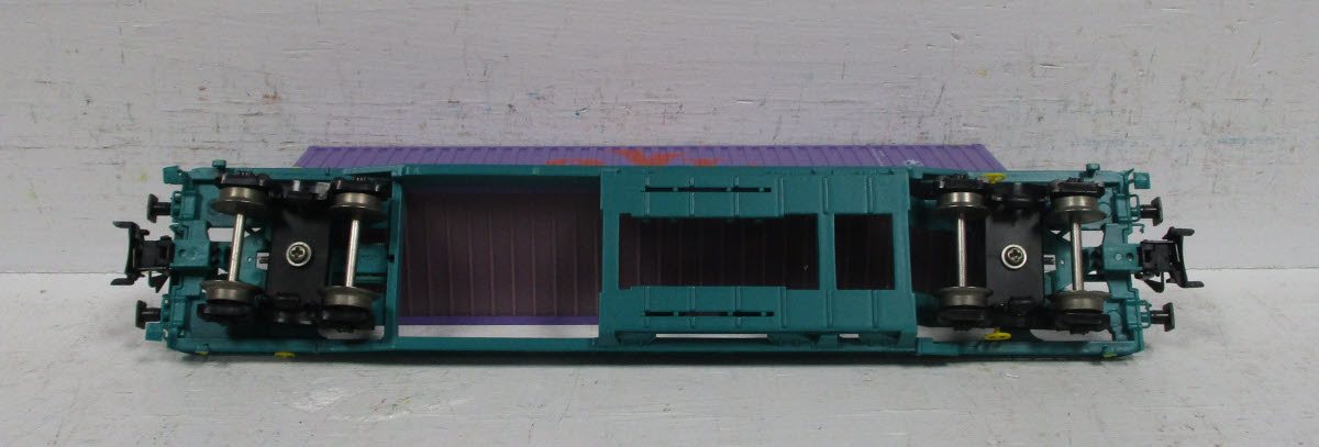 Marklin 47448 HO Scale Deep Well Flat Car With Container EX/Box