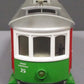 MTH 30-5146 Merry Christmas RailKing Bump-n-Go Trolley #25 LN/Box