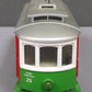 MTH 30-5146 Merry Christmas RailKing Bump-n-Go Trolley #25 LN/Box
