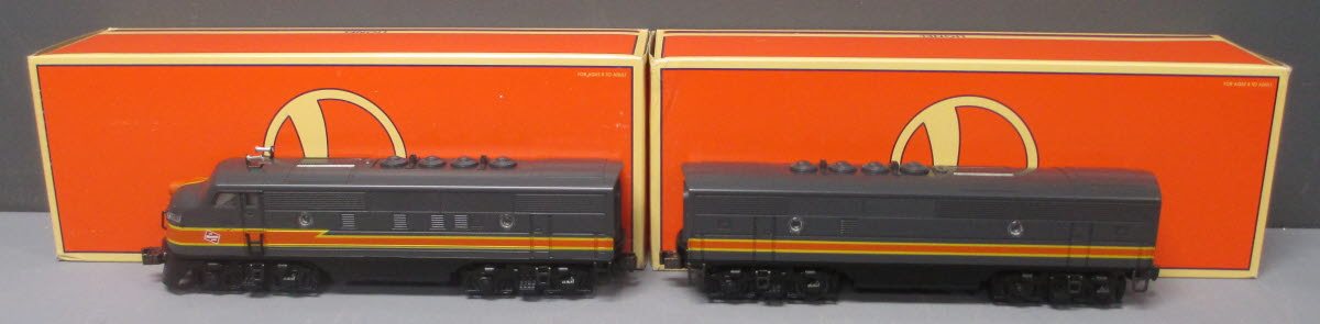 Lionel 6-18140 O Gauge Milwaukee Road F3 AB Diesel Locomotive Set MT/Box