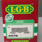 LGB 4078 G Southern Pacific Bulkhead Flatcar w/Log Load (Metal Wheels) NIB