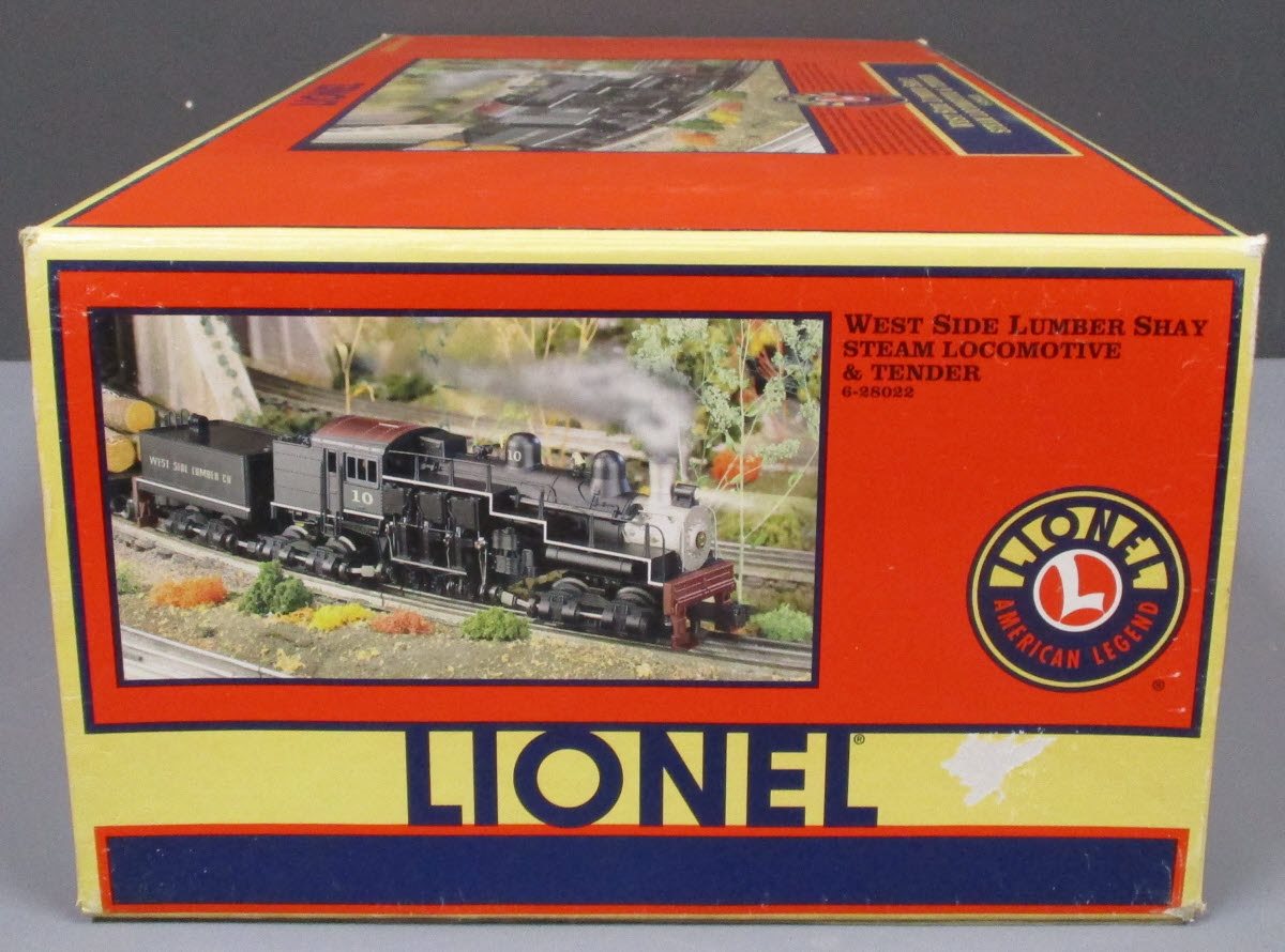 Lionel 6-28022 O Gauge West Side Lumber Steam Locomotive & Tender