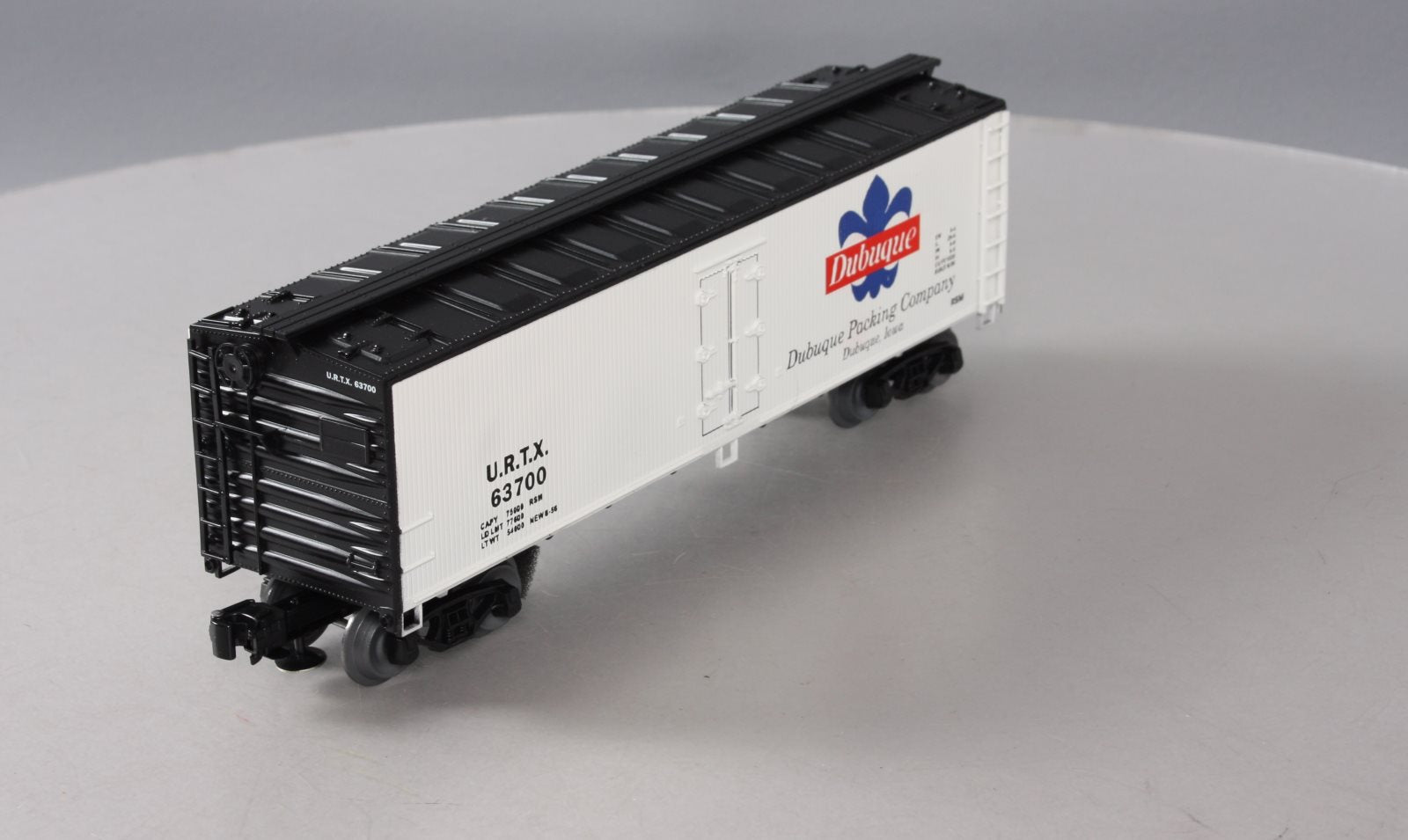 Weaver U3125 O Gauge Dubuque Wood Side Refrigerator Car #63786 (3-Rail) LN/Box