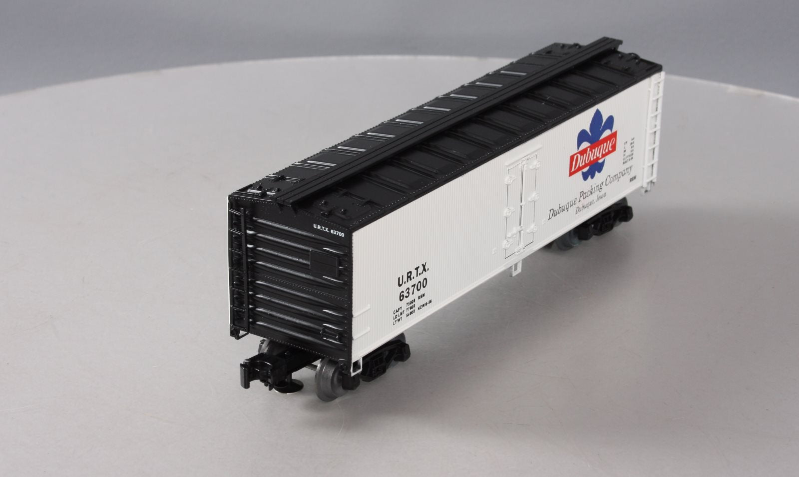 Weaver U3125 O Gauge Dubuque Wood Side Refrigerator Car #63786 (3-Rail) LN/Box